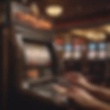 A secure login interface for online casinos