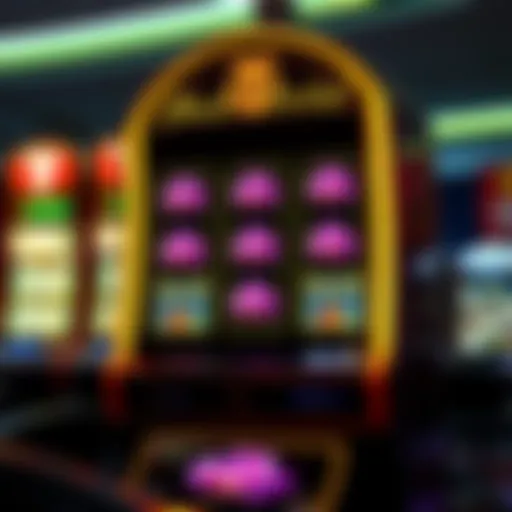 Elegant design of the Black Orchid slot machine