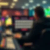 Online lottery ticket purchasing interface