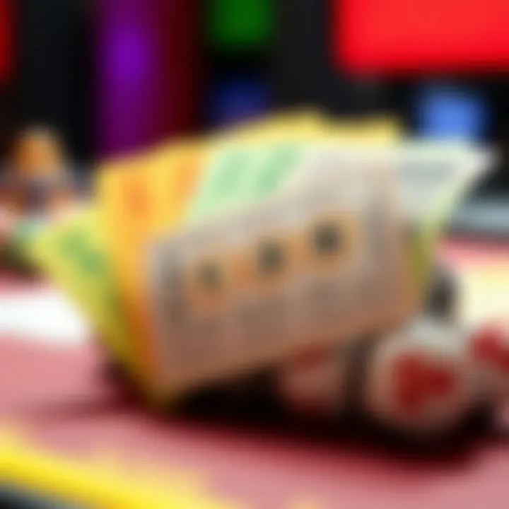 Variety of lottery ticket types available