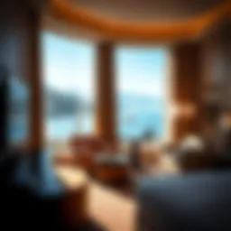 Luxurious suite with a stunning view of Lake Tahoe