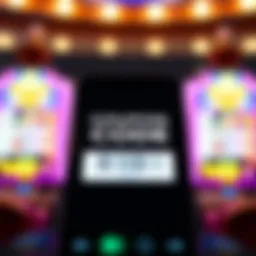 A close-up view of a digital coupon code on a smartphone screen