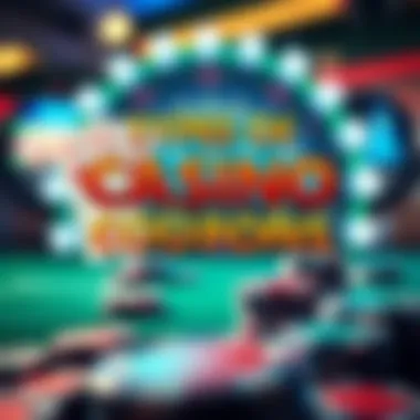 Types of Casino Coupon Codes A vibrant graphic showcasing various types of casino coupon codes