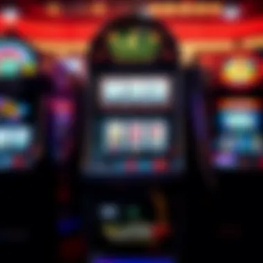 An intricate quarter slot machine showcasing its unique design and features.