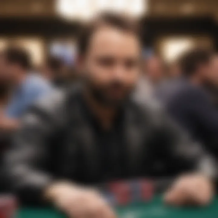 Portrait of Daniel Negreanu emphasizing psychological tactics