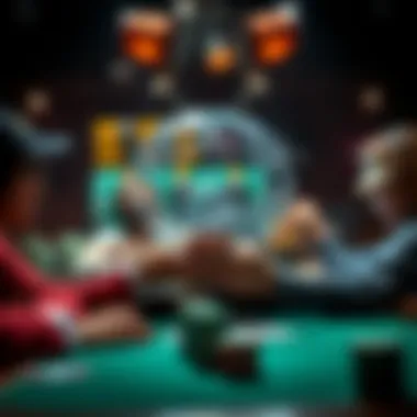 Illustration of psychological factors in betting decisions