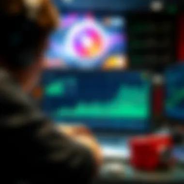 Graphical representation of real-time data analysis