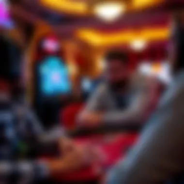 Players engaged in an exciting online Slingo session