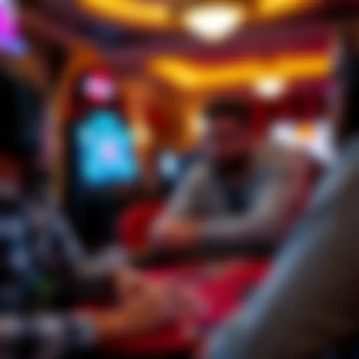 Players engaged in an exciting online Slingo session