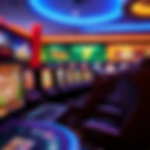 A vibrant online casino interface showcasing diverse games