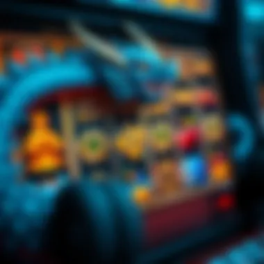 Detailed view of the game mechanics showcasing paylines and bonus features.