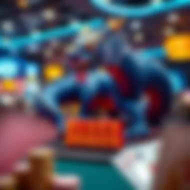 Visual representation of the immersive gaming experience of Blue Dragon Slots.