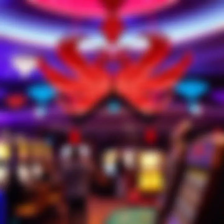 Tribal casino showcasing cultural elements