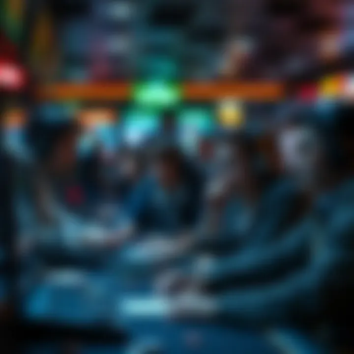 Engaged community of online gamers interacting through Facebook