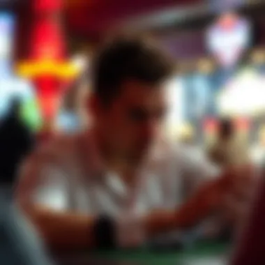 A conceptual image highlighting player psychology in gambling.