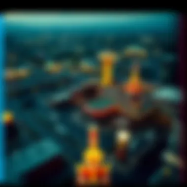 Aerial View of Casino Aerial view of a popular casino near Portland