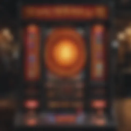 Overview of the Fireball slot machine interface