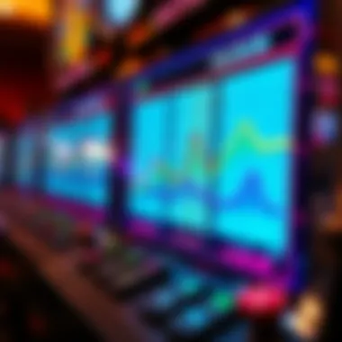 Analysis of Slot Performance Trends Graphs showing trends in gameroom slot performances