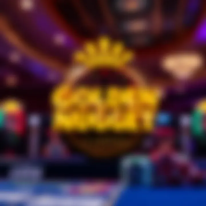 Golden Nugget logo featuring casino elements