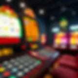 A digital interface displaying jackpot game mechanics