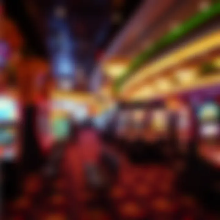 MGM Casino floor filled with vibrant gaming options and atmosphere