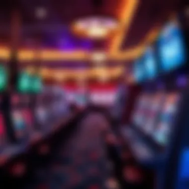 An engaging gaming area filled with diverse betting options