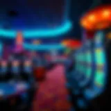 A vibrant casino interior showcasing unique decor and gaming options