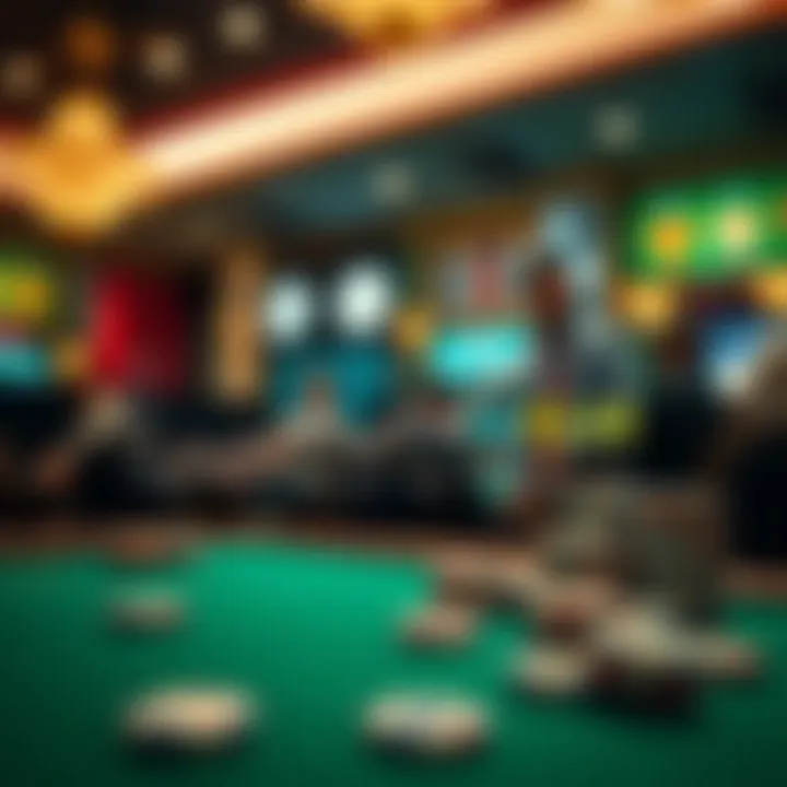 A graph illustrating economic impacts of overseas casinos.