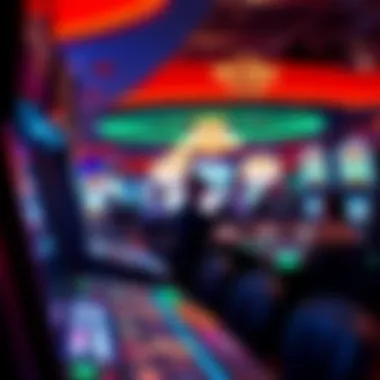 Engaging gaming atmosphere within the casino