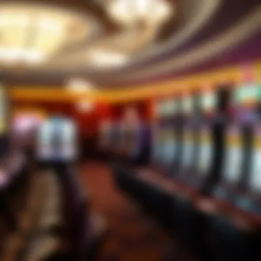 Interior view of a popular casino in West Virginia