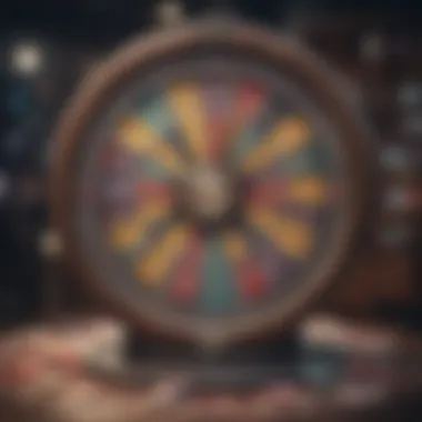 Infographic depicting trends and future directions of spin the wheel slots