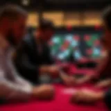 Strategic interaction between player and banker in betting