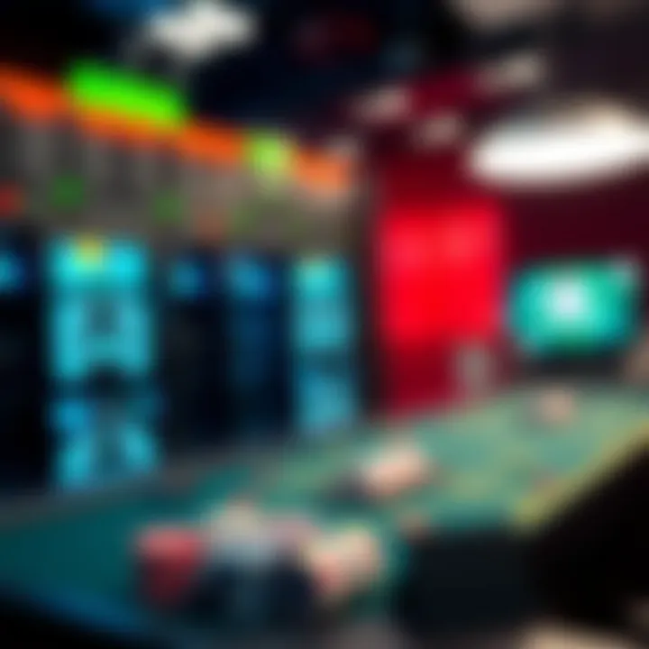 Diagram showcasing various types of poker servers