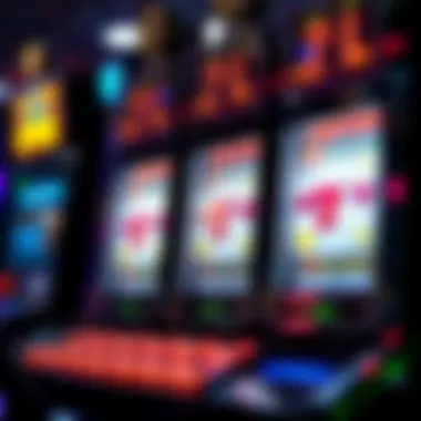 An engaging quarter slot machine showcasing vibrant colors and lights