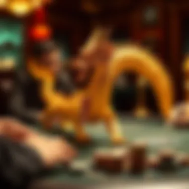 Player Strategies and Golden Dragon Visual depiction of player strategies influenced by the Golden Dragon payout