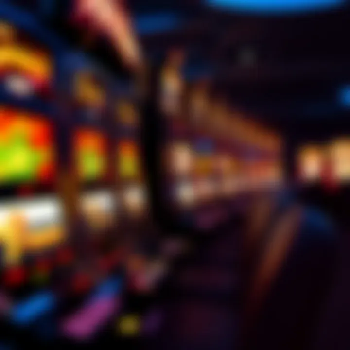 Artistic depiction of strategies in slot gaming