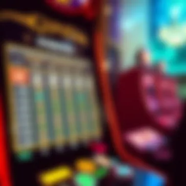 Graph showcasing payout structures of the game