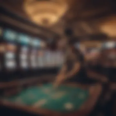 Live entertainment stage at the Horseshoe Casino during a performance