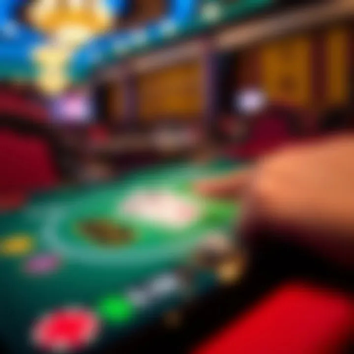 Online Pai Gow gaming interface on a digital device