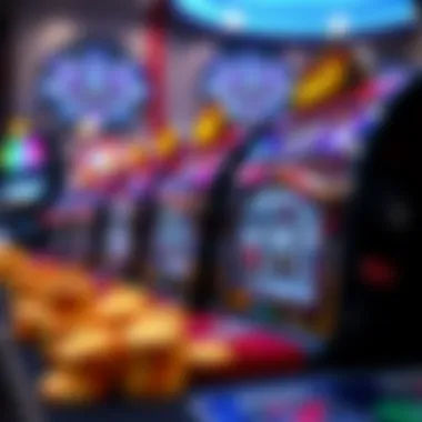 Exciting Gameplay with Spinning Reels Gameplay action showing spinning reels