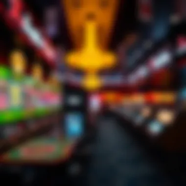 A vibrant online casino platform reflecting the digital transformation in gaming