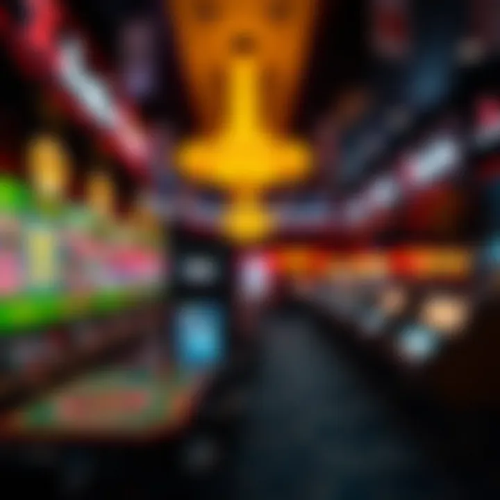 A vibrant online casino platform reflecting the digital transformation in gaming