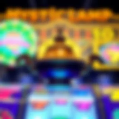 Enchanting visuals of Mystic Lamp slot machine featuring vibrant graphics