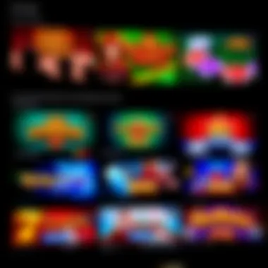 Screenshot of game options available at Two Kings Casino