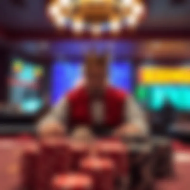 Illustration depicting responsible gambling tips for new users