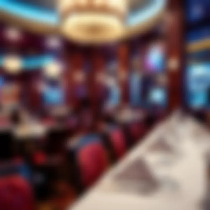 Dining experience at Winstar Hotel