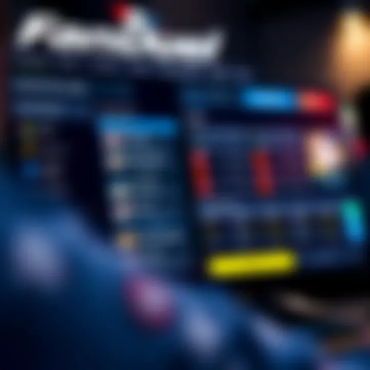 FanDuel platform interface showcasing betting options