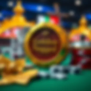 Visual representation of bonus codes with gaming symbols