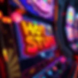 A detailed view of the Hot Stuff Slot Machine interface showcasing vibrant graphics and symbols.