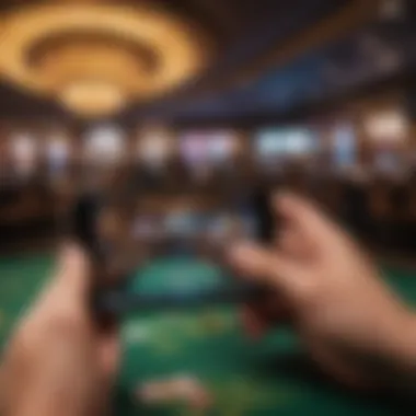 Mobile view of the Ilani Casino website for on-the-go gaming